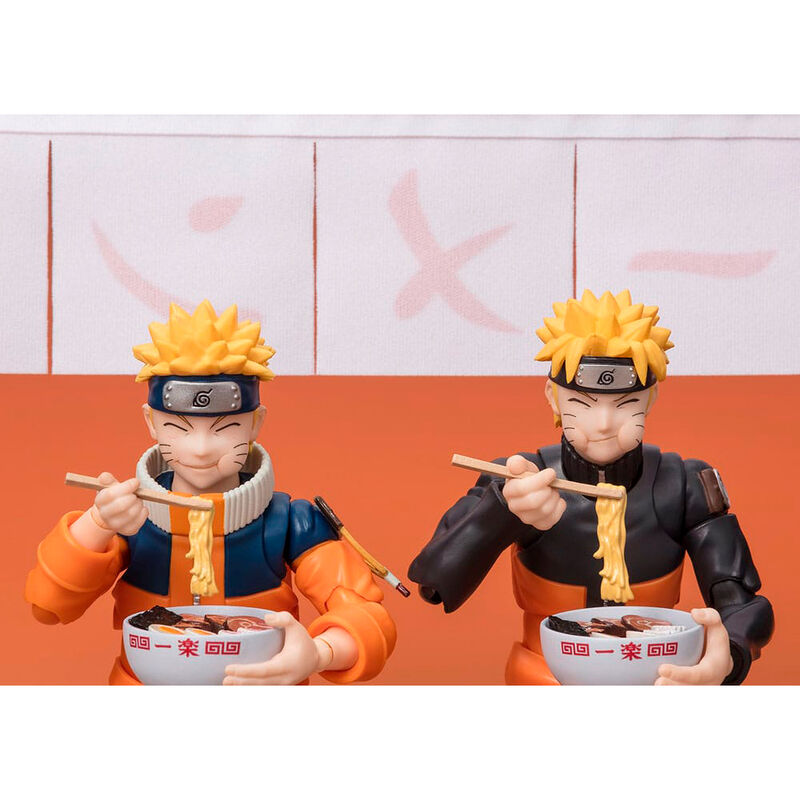ICHIRAKU RAMEN SET 22 CM NARUTO SHIPPUDEN SH FIGUARTS   TAMASHII NATIONS