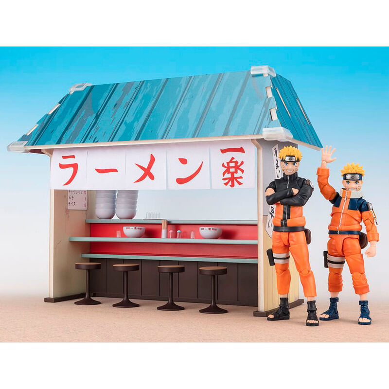 ICHIRAKU RAMEN SET 22 CM NARUTO SHIPPUDEN SH FIGUARTS   TAMASHII NATIONS