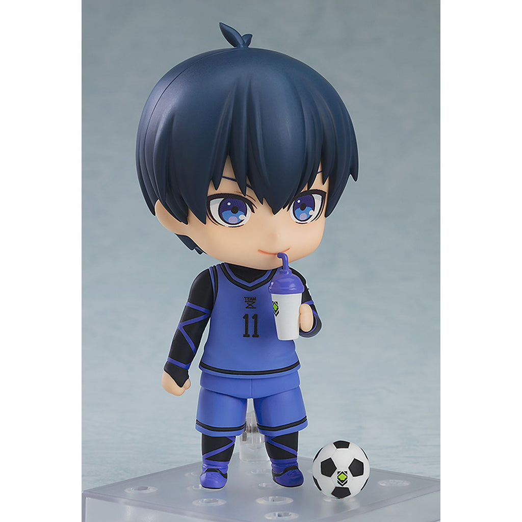 ISAGI YOICHI FIG. 10 CM BLUE LOCK NENDOROID RE-RUN   GOOD SMILE