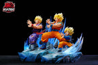 Estatua resina Dragon Ball Broly VS Los Tres Hijos Edición Aniversario   KYLIN STUDIO