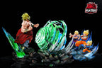Estatua resina Dragon Ball Broly VS Los Tres Hijos Edición Aniversario   KYLIN STUDIO