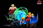Estatua resina Dragon Ball Broly VS Los Tres Hijos Edición Aniversario   KYLIN STUDIO