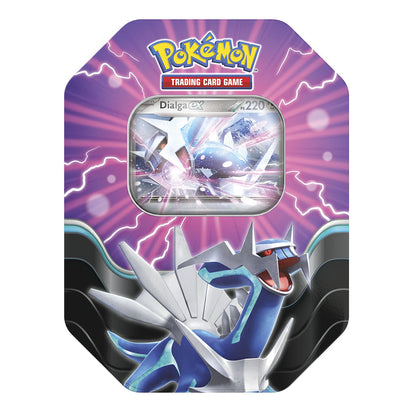 JUEGO DE CARTAS POKEMON TCG EVOLUCIONES DIALGA PRISMÁTICAS SPRING EX TIN ESPAÑOL  
