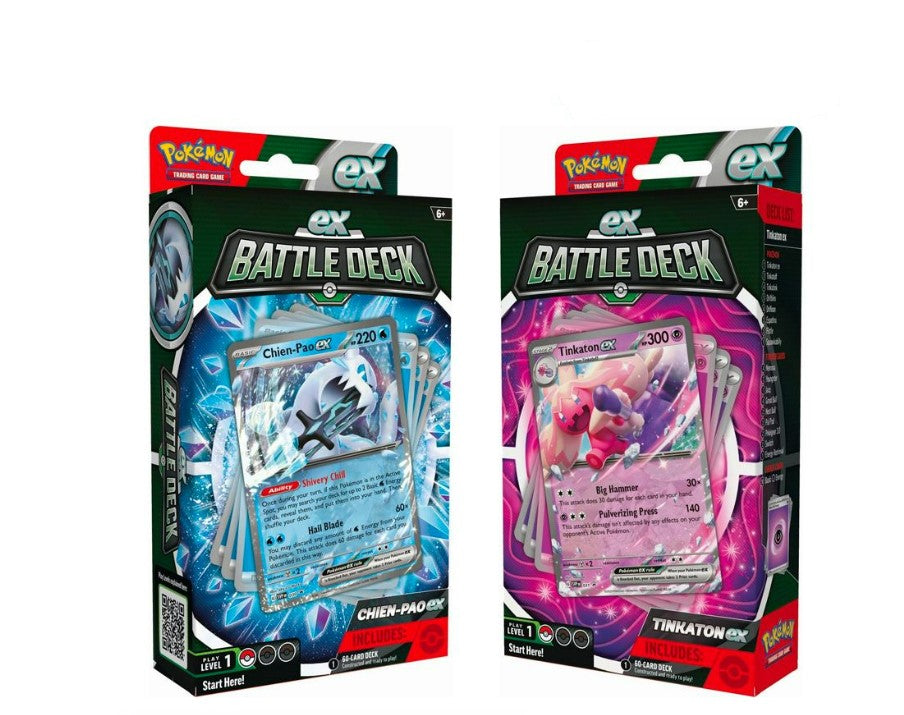 JUEGO DE CARTAS POKEMON TCG EX BATTLE DECK ESPAÑOL 1 UNIDAD ALEATORIA   Pokémon TCG