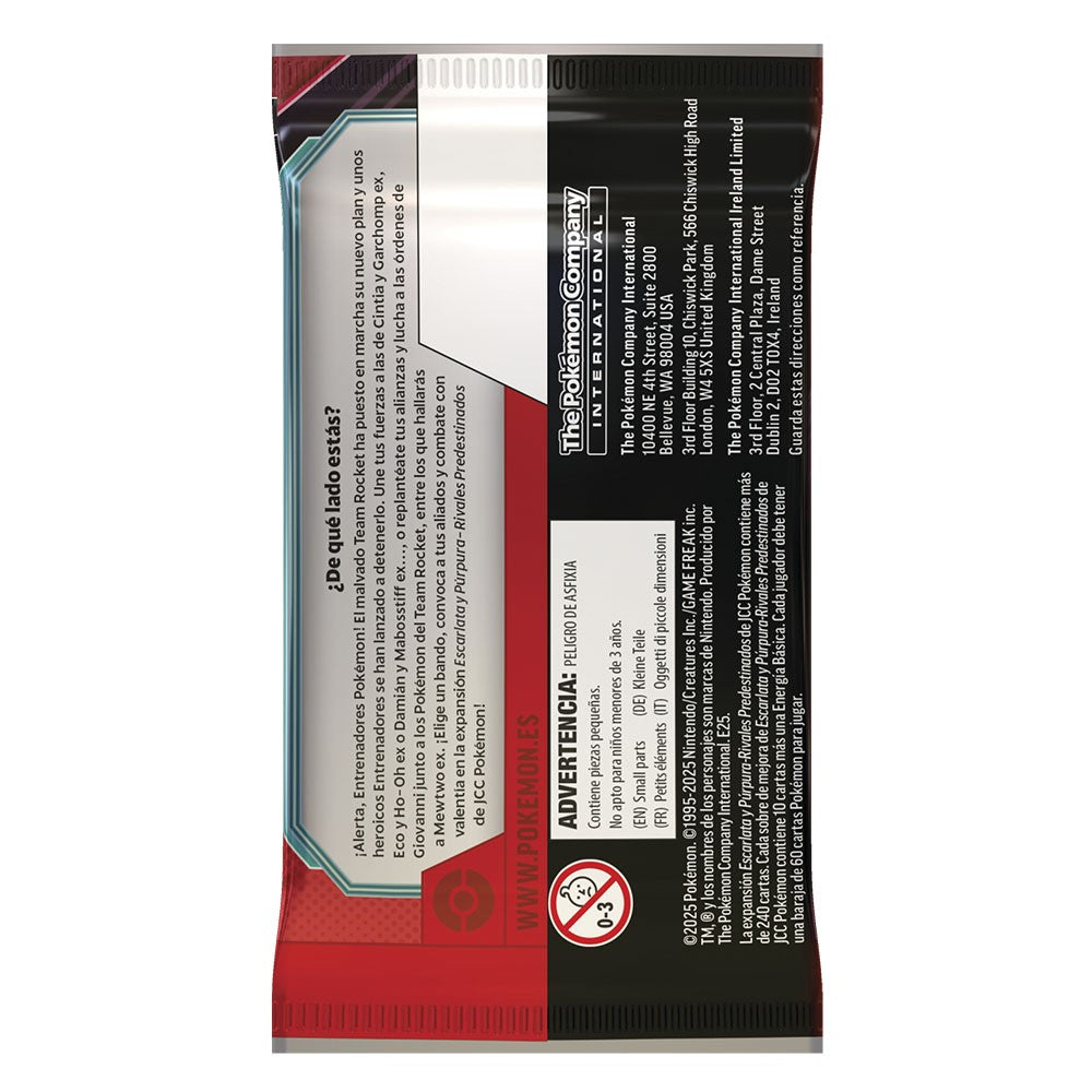 JUEGO DE CARTAS POKEMON TCG MAY 2025 CT DISPLAY 36 UNIDADES ESPAÑOL  