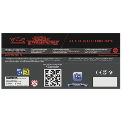 JUEGO DE CARTAS POKEMON TCG MAY 2025 ELITE TRAINER BOX ESPAÑOL  