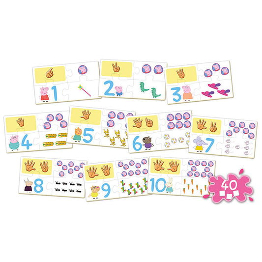 Juego Aprendo Los Numeros Peppa Pig  