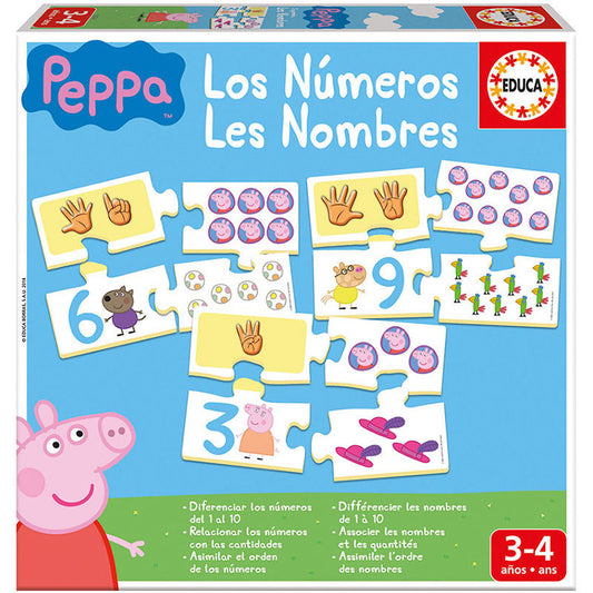 Juego Aprendo Los Numeros Peppa Pig  