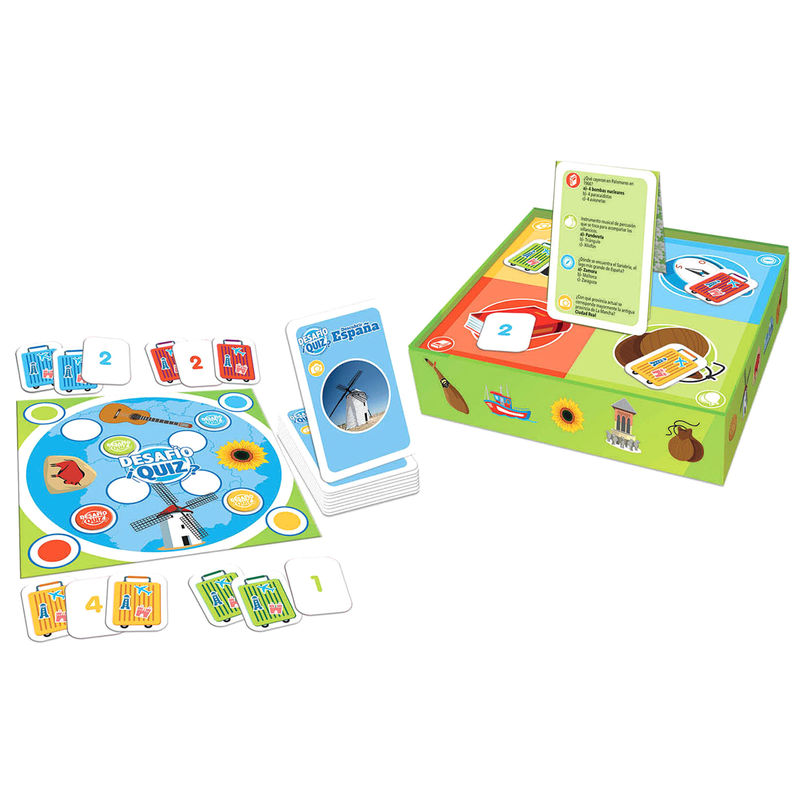 Juego Desafio Quiz Descubrir España  