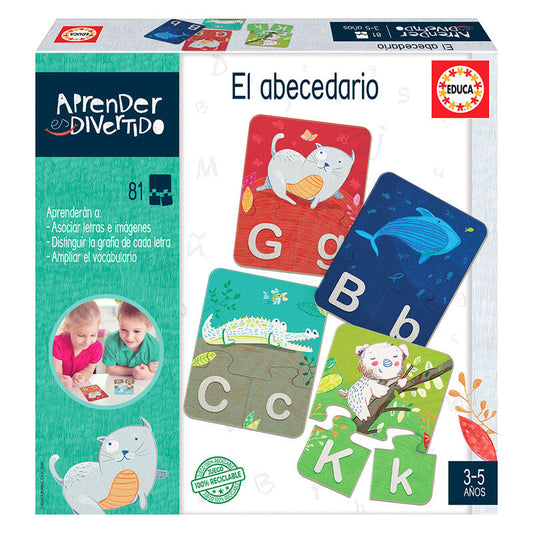 Juego El Abecedario español  