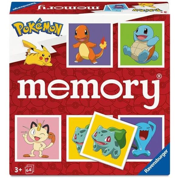 Juego Memory Pokemon   RAVENSBURGER