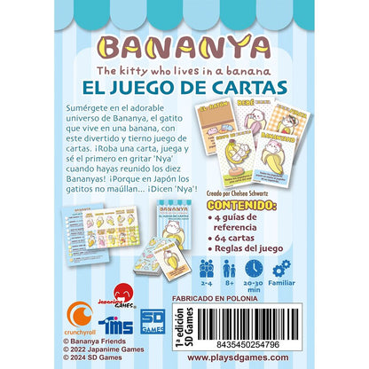 Juego de cartas Bananya español  