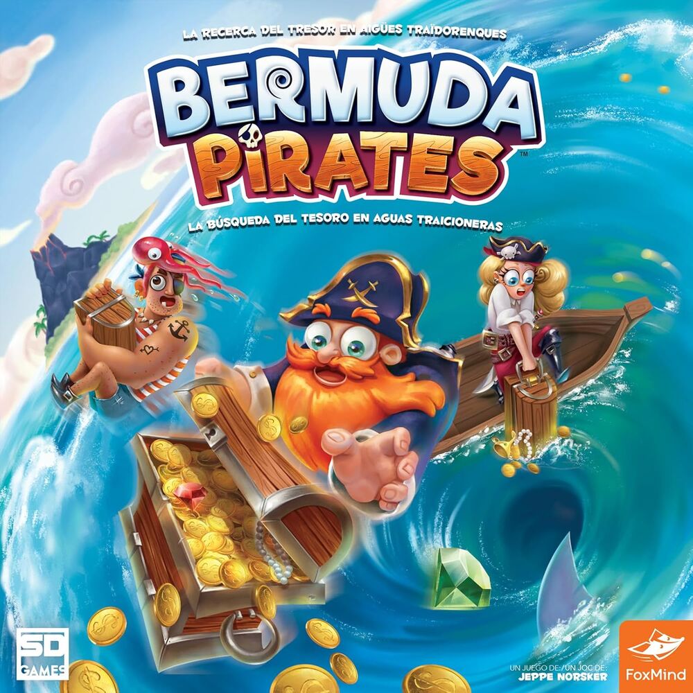 Juego de mesa Bermuda Piratas español  