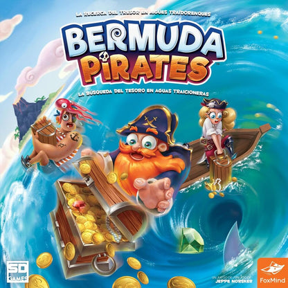 Juego de mesa Bermuda Piratas español  