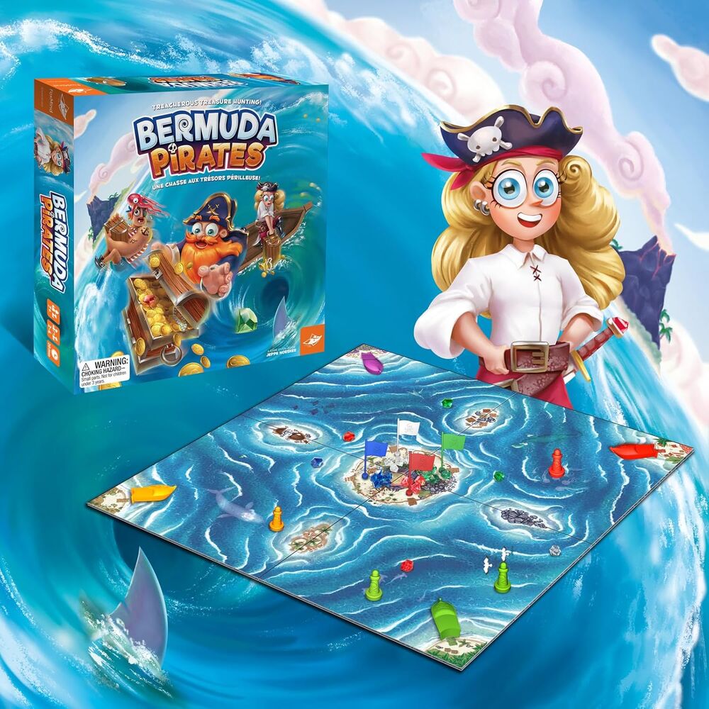 Juego de mesa Bermuda Piratas español  