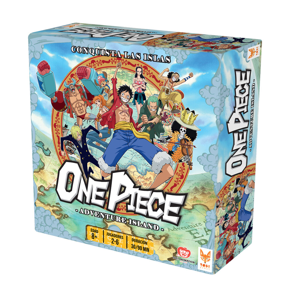 Juego de mesa Isla de Aventuras One Piece español   TOPI GAMES