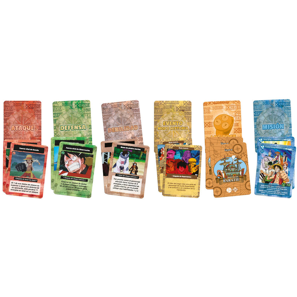 Juego de mesa Isla de Aventuras One Piece español  