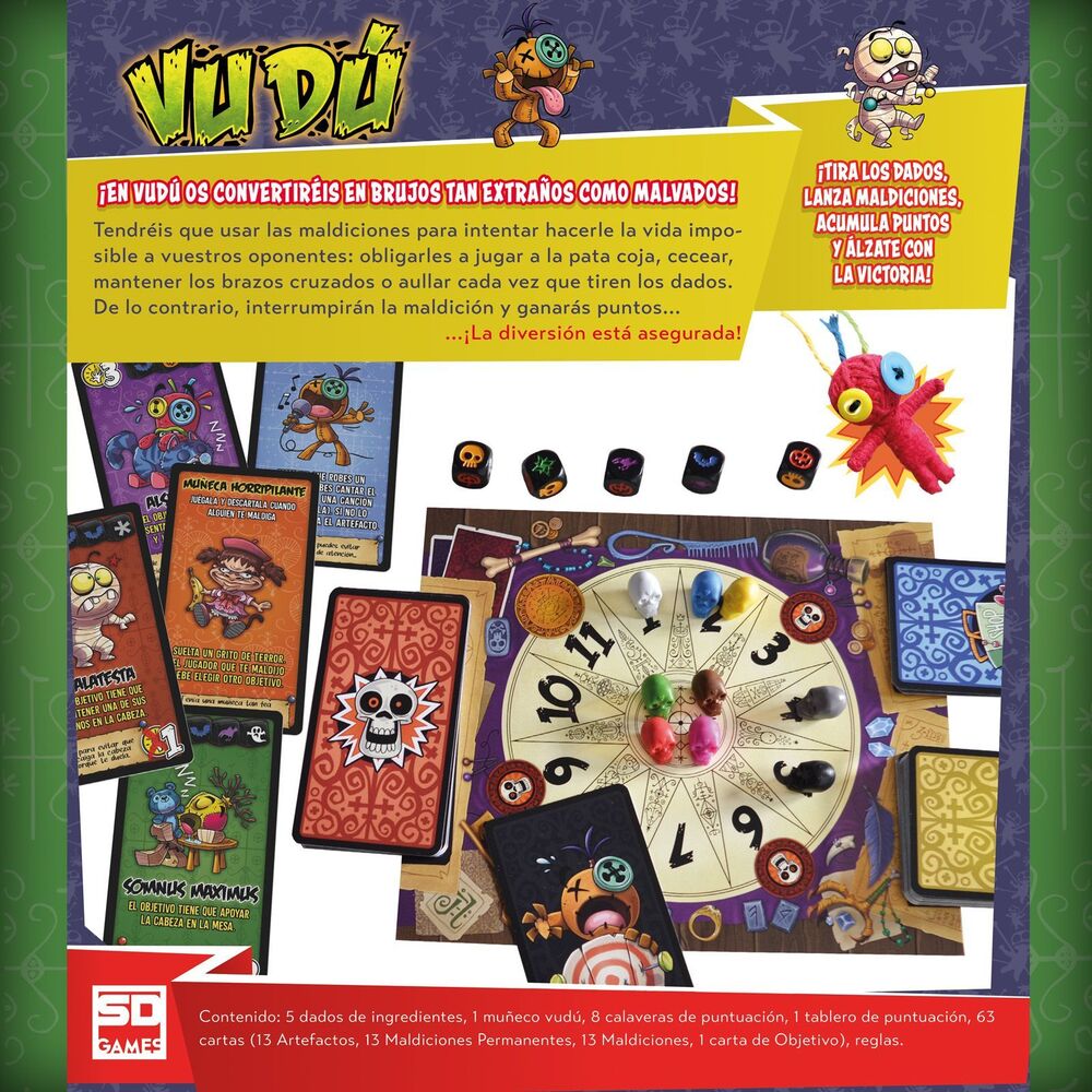 Juego de mesa Vudu español  