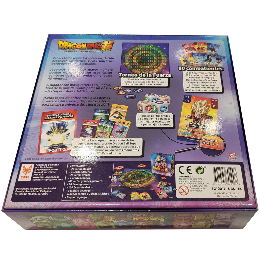 Juego mesa Dragon Ball Super español   TOPI GAMES