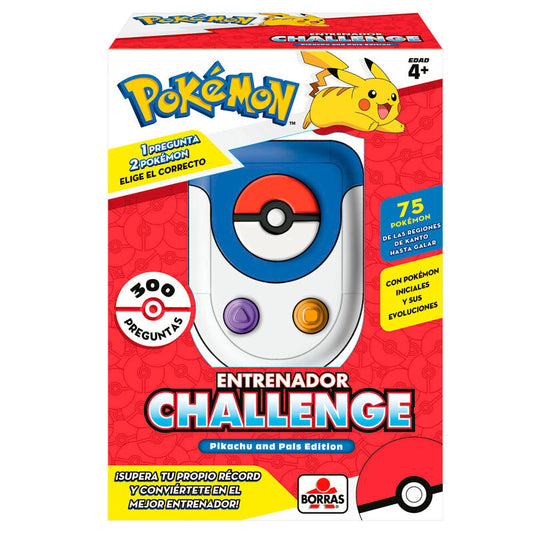 Juego mesa Entrenador Challenge Pokemon  