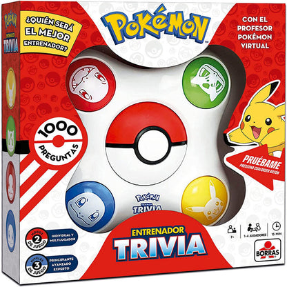 Juego mesa Trivia Pokemon   EDUCA BORRAS