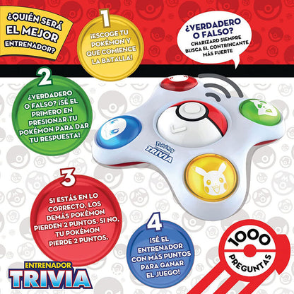 Juego mesa Trivia Pokemon   EDUCA BORRAS