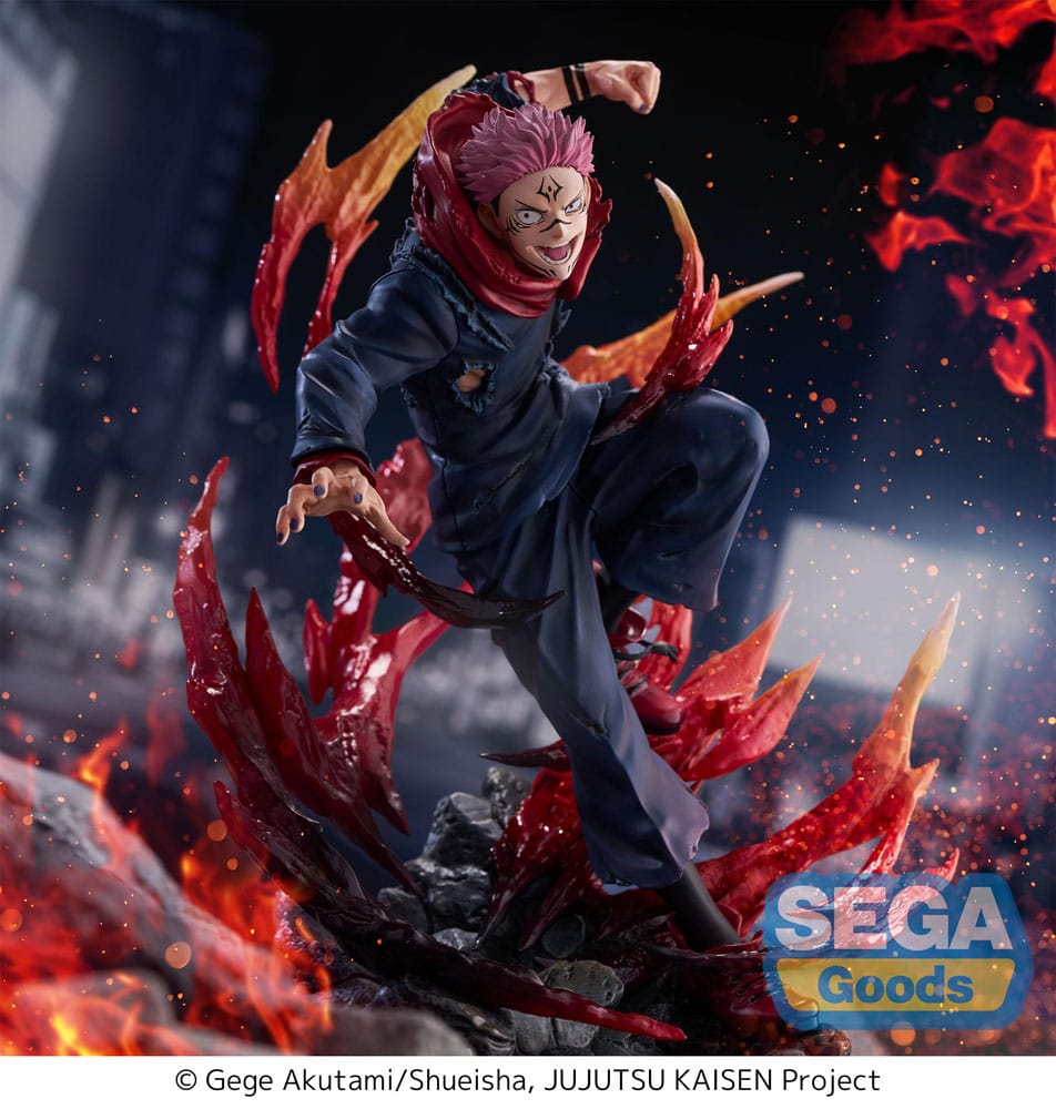 Jujutsu Kaisen Estatua Figurizma PVC Sukuna 23 cm   SEGA