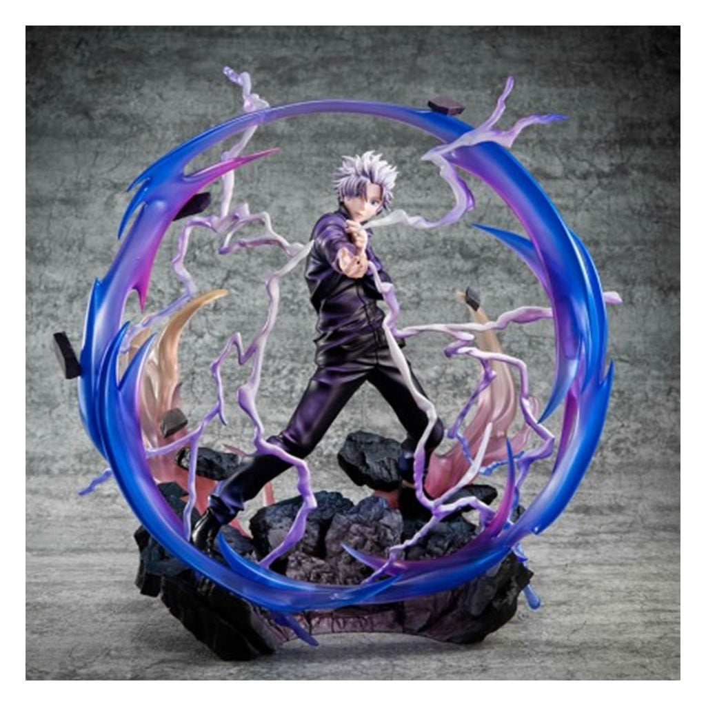 Jujutsu Kaisen Estatua PVC DX Satoru Gojo Kyoshiki Murasaki Ver. 26 cm   Megahouse