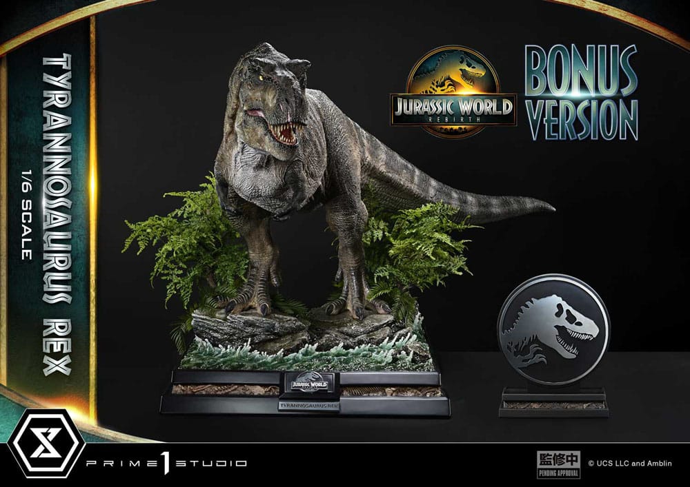 Jurassic World: el renacer Estatua Legacy Museum Collection 1/6 Tyrannosaurus Rex Bonus Version 94 cm   Prime 1 Studio