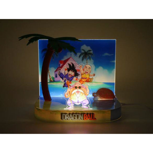 KAME HOUSE DIORAMA CON LUZ 20 CM DRAGON BALL  