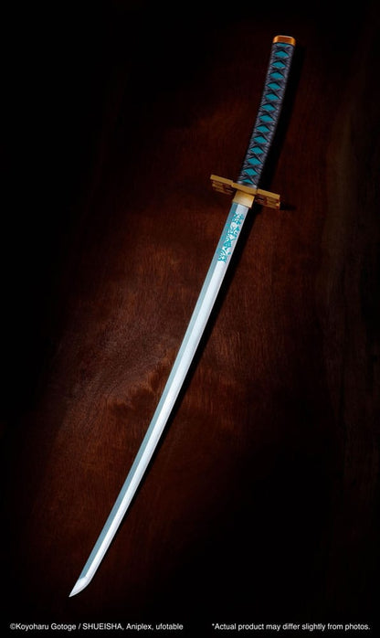 Katana Nichirin Muichiro Tokito réplica Kimetsu no Yaiba Tamashii Nations  