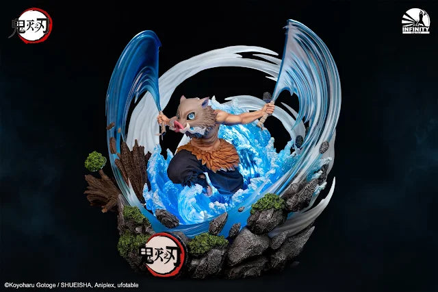 Kimetsu No Yaiba Infinity Studio Hashibira Inosuke 1/4 Licensed Resin Statue   Infinity Studio