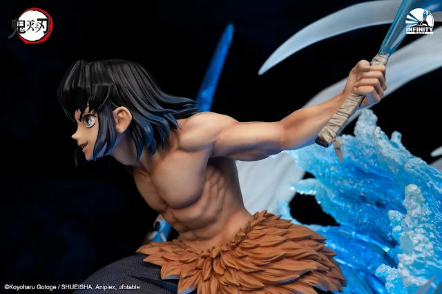 Kimetsu No Yaiba Infinity Studio Hashibira Inosuke 1/4 Licensed Resin Statue   Infinity Studio