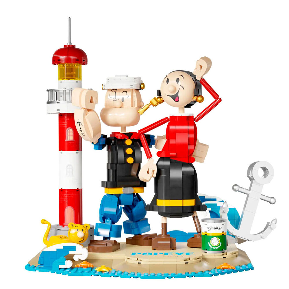 Kit Construccion Popeye & Olivia Popeye 1500pzs   PANTASY