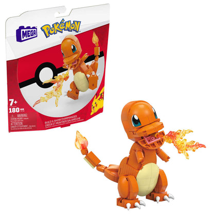 Kit Mega Construx Charmander Pokemon 180pzs   MATTEL