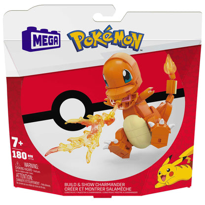 Kit Mega Construx Charmander Pokemon 180pzs   MATTEL