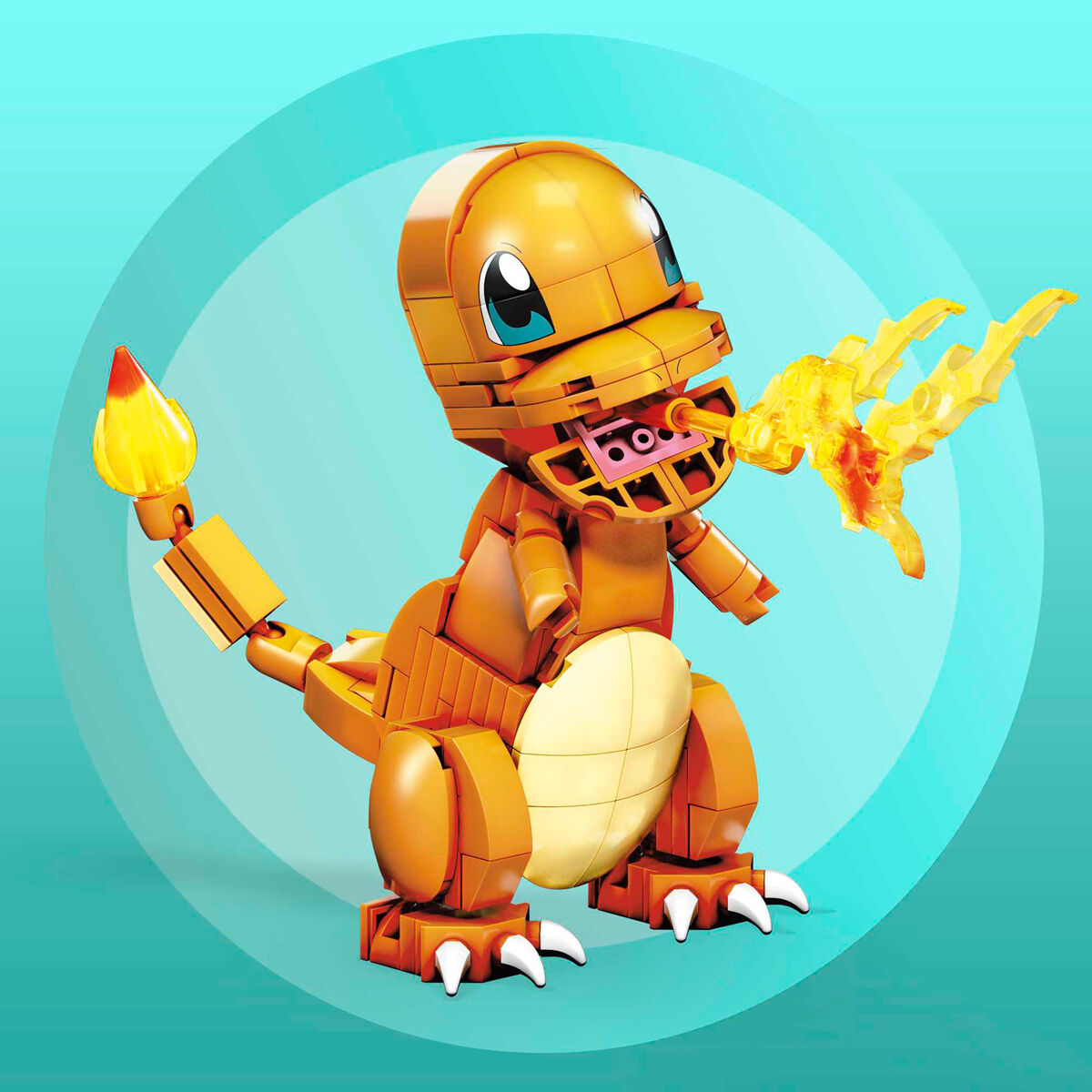 Kit Mega Construx Charmander Pokemon 180pzs   MATTEL