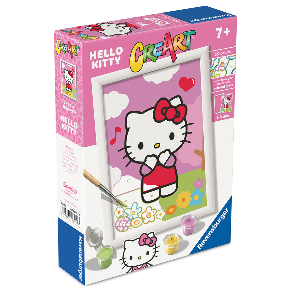 Kit de pintura CreArt Hello Kitty  