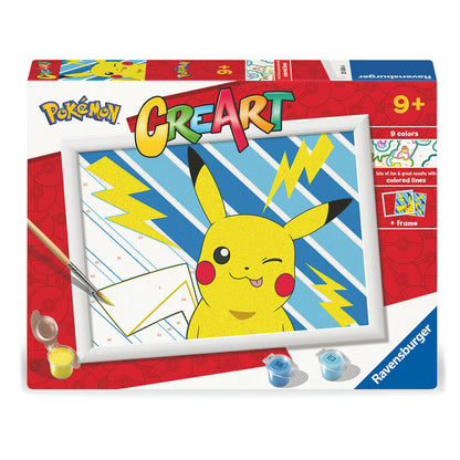 Kit de pintura CreArt Pikachu Pokemon   RAVENSBURGER