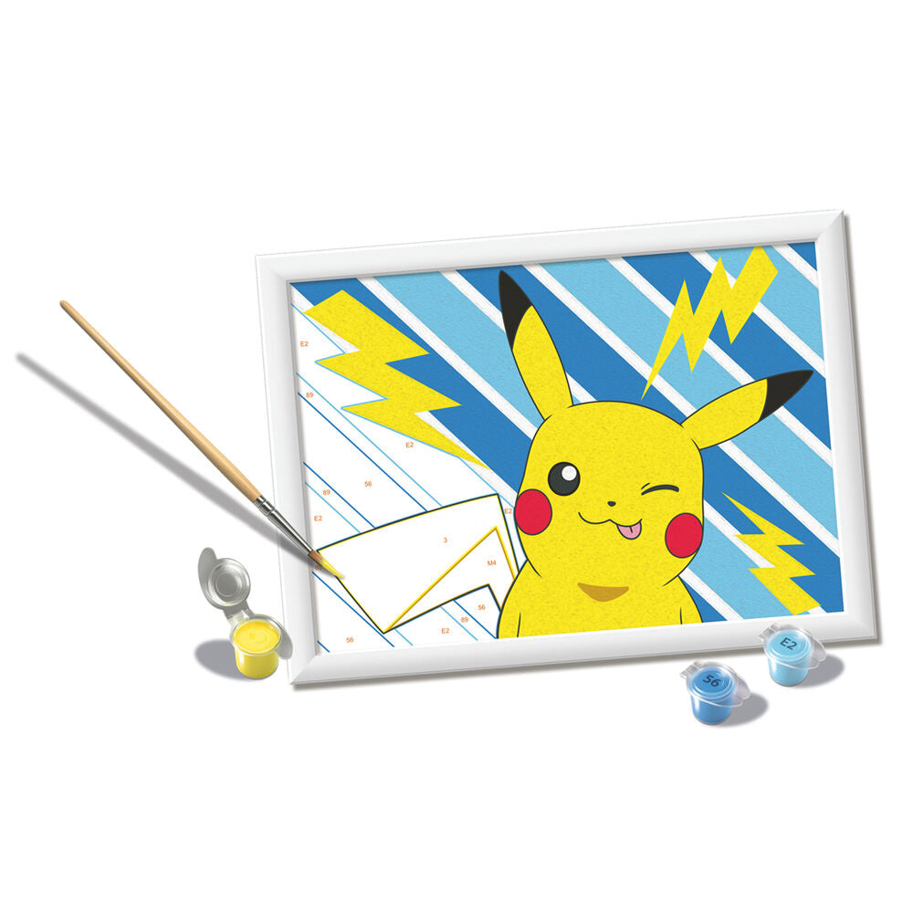 Kit de pintura CreArt Pikachu Pokemon   RAVENSBURGER