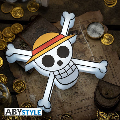LAMPARA ABYSSE ONE PIECE CALAVERA  