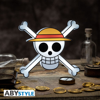LAMPARA ABYSSE ONE PIECE CALAVERA  