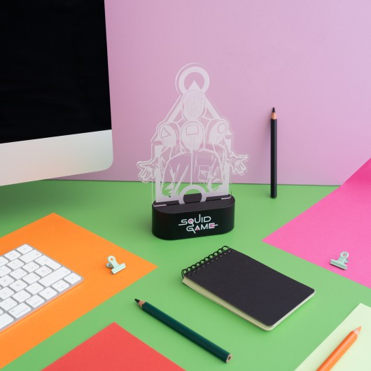 LAMPARA LED DE MESA EL JUEGO DEL CALAMAR  
