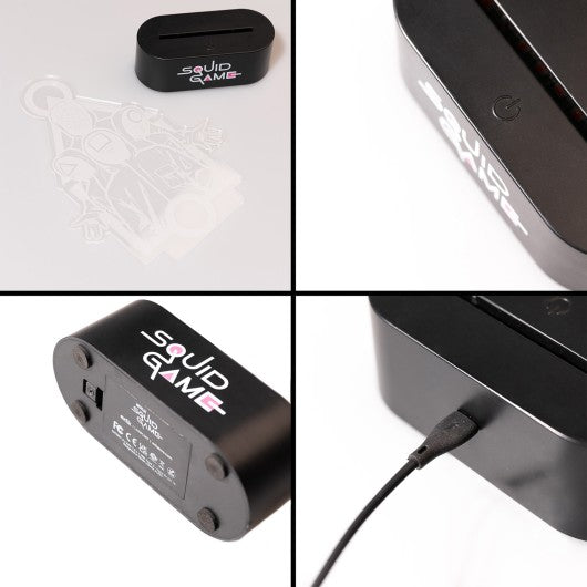 LAMPARA LED DE MESA EL JUEGO DEL CALAMAR  