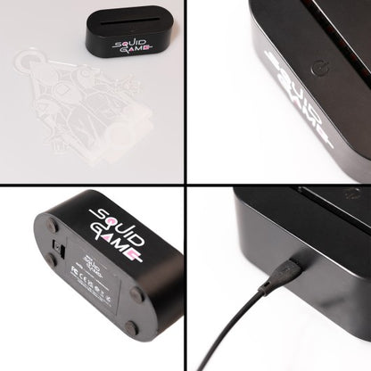 LAMPARA LED DE MESA EL JUEGO DEL CALAMAR  