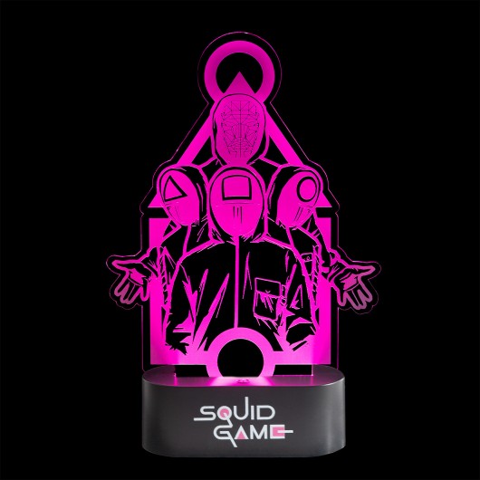 LAMPARA LED DE MESA EL JUEGO DEL CALAMAR  