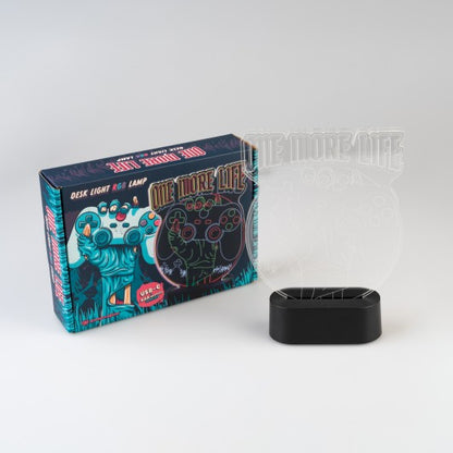 LAMPARA LED DE MESA GAMERATION ONE MORE LIFE  