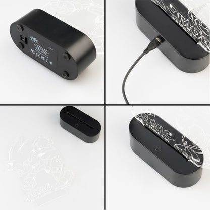 LAMPARA LED DE MESA SONIC THE HEDGEHOG SPEED CIRCUIT  