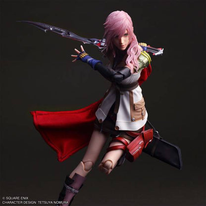 LIGHTNING FIGURA 26 CM FINAL FANTASY XIII PLAY ARTS SHIN  