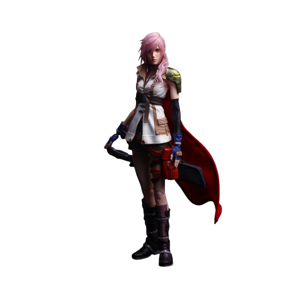 LIGHTNING FIGURA 26 CM FINAL FANTASY XIII PLAY ARTS SHIN  